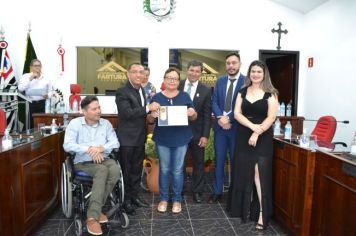 Foto - Sessão Solene - Entrega de Certificados aos Servidores Aposentados