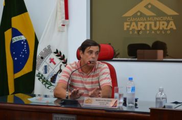 Foto - Reunião com André Bertoni - Coordenador do Turismo de Fartura