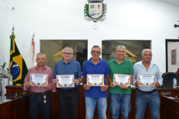 Foto - Sessão Solene - Homenagem aos servidores aposentados