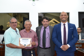 Foto - Sessão Solene - Homenagem aos servidores aposentados
