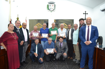 Foto - Sessão Solene - Homenagem aos servidores aposentados