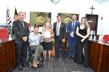 Foto - Sessão Solene - Entrega de Certificados aos Servidores Aposentados