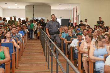 Foto - Sessão Solene - Instalação da 19ª Legislatura e Posse do Prefeito e Vice