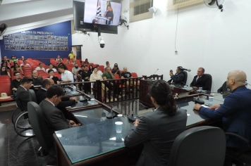 Foto - Sessão Solene - Entrega dos Troféus de Melhores Músicos 2025