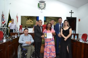 Foto - Sessão Solene - Entrega de Certificados aos Servidores Aposentados