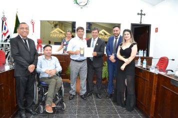 Foto - Sessão Solene - Entrega de Certificados aos Servidores Aposentados