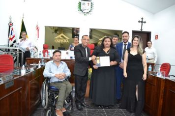 Foto - Sessão Solene - Entrega de Certificados aos Servidores Aposentados