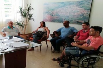 Vereadores de Fartura participam de reunião no gabinete do Prefeito Tinho Bortotti