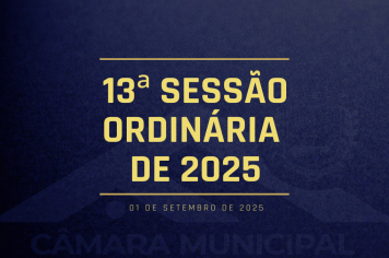 Câmara Municipal de Fartura realiza 13ª Sessão Ordinária de 2025