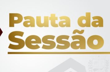 Pauta para a 18ª Sessão Ordinária de 2024