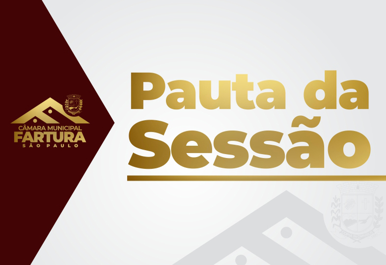Pauta para a 14ª Sessão Ordinária de 2025