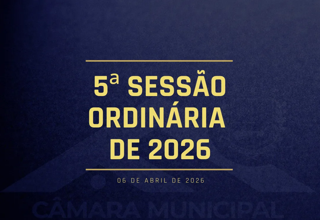 Câmara de Fartura realiza a 5ª Sessão Ordinária de 2026