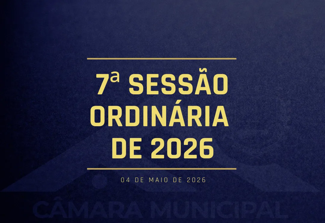 Câmara de Fartura realiza a 7ª Sessão Ordinária de 2026