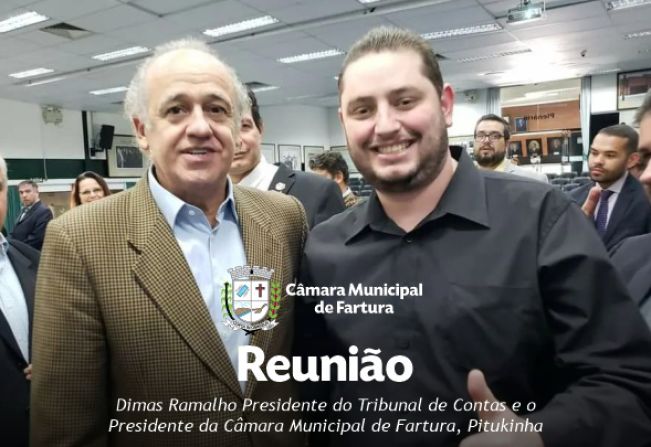 CÂMARA DE FARTURA INTEGRA REUNIÃO COM PRESIDENTE DO TRIBUNAL DE CONTAS