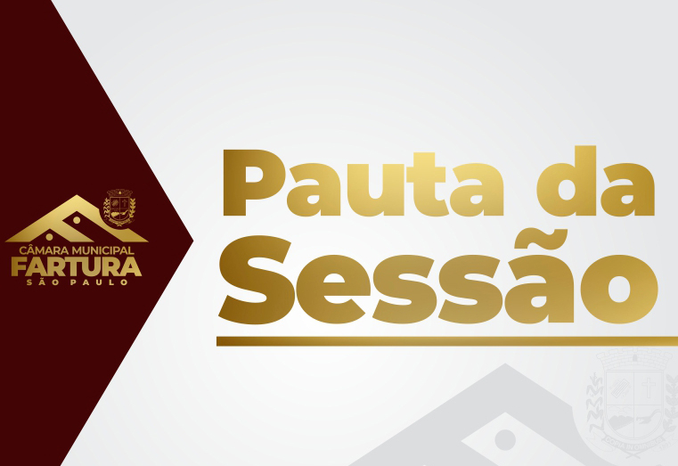 Pauta para a 16ª Sessão Ordinária de 2025