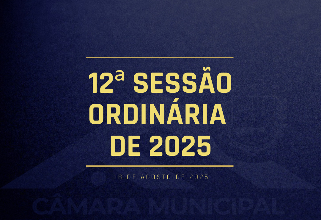 Câmara Municipal de Fartura realiza 12ª Sessão Ordinária de 2025